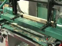 Автоматический токарно-копировальный станок для балясин и столбов из дерева. WMF 2010