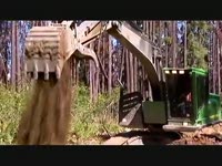 John Deere лесного Swing машины