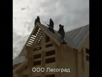 Дом из профилированного бруса