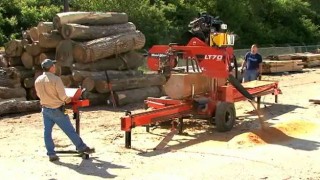 Wood-Mizer LT70 High Production Portable Sawmill: The Pinnacle of Sawing Performance