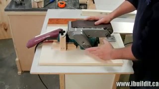 Belt Sander Platform