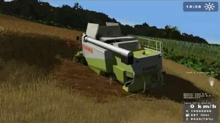Landwirtschafts Simulator 2009 CLAAS Lexion 480 Stuck the Mud - Техника для сельского хозяйства