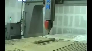 Резьба по дереву ЧПУ- 5 осей -- Wood Carving CNC 5 axis