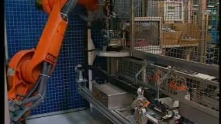 Automatic insertion of screws in plastic vehicle members with a KUKA robot - Роботы