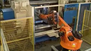 KUKA Robots - Handling of injection molded parts - Роботы Kuka