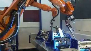 MIG / MAG welding with cooperating KUKA robots - Робототехника