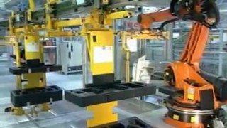 Handling and assembling of car doors with KUKA robots - Робототехника