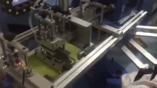 Машина для нанесения силикона на поверхность носка