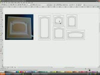 Автоматическое создание фасада в Corel Draw и УП ArtCam