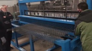Автоматическая линия для плетения сетки