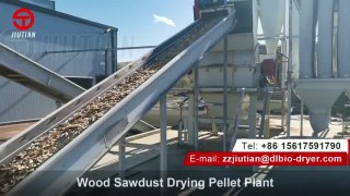 Romania Sawdust Drying Production Line