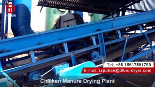 Congo Chicken Manure Drying Production Line
