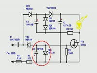 Как это работает - Аварийный светодиодный светильник на ионисторе