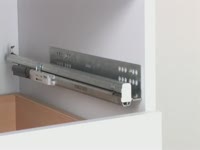 Mounting of Quadro concealed full extension runners: Do-It-Yourself with Hettich