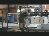 Автоматическая система упаковки плитного материала