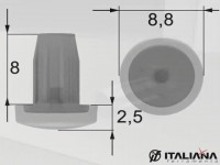 BI-MATERIALE Демпфер D5 мм