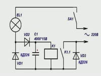 Автомат защиты ламп от перегорания