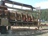 Twin-Cut sawmill continuous sawing