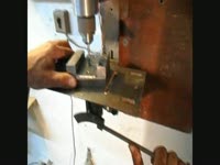 Самодельный сверлильный станок [Homemade drill press].