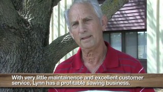Wood-Mizer Customer Testimonial - LT40 Sawmill Owner Lynn Davis