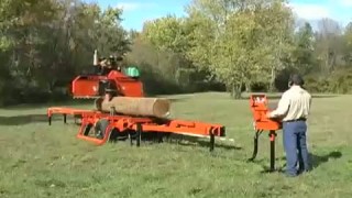 Wood-Mizer Portable Sawmill - LT70 High Production Sawmill