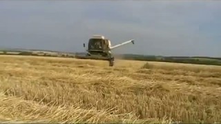 Fortschritt E 514 aratás Megyaszó Wheat harvest - Обзор техники