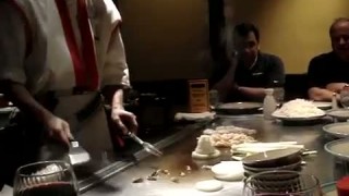 Приготовление пищи в ресторане Banihana Las Vegas Hilton