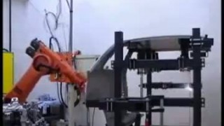 Робот  с мощнейшим оптоволоконным лазером