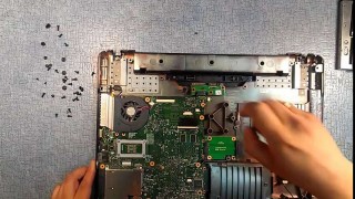Как разобрать ноутбук HP Compaq 6830s (HP Compaq 6830s disassembly)