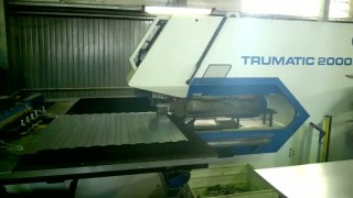 Trumpf 2000R сброс деталей в лоток