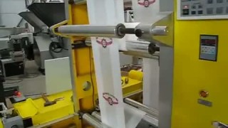 Печать пакетов-маек на флексопечатной машине Zertek ZK-flex 4600BH