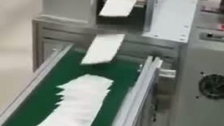 Высокоскоростной автомат для производства одноразовых плоских масок 