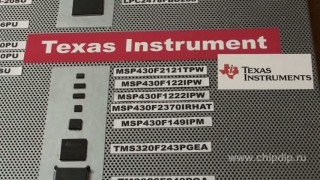 Микроконтроллеры Texas Instruments MSP430 - Интернет магазин электроники