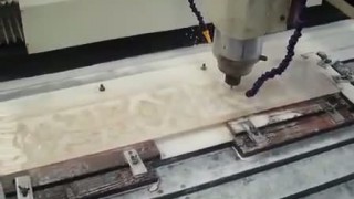 3D обработка мрамора на станке JCC