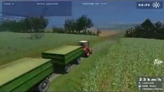 Landwirtschafts Simulator 2009 Silage 2 Hesston 7650 - Сельхозтехника