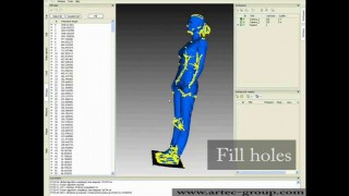 Полное сканирование тела с Artec 3D-сканер