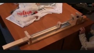 Прототип привода направляющих - A prototype of the drive rails