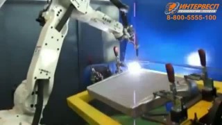 Сварка радиаторов при помощи робота