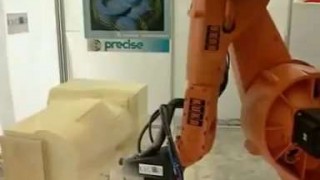 Milling of plastic component according to CAD standards with a KUKA robot - Роботы Kuka