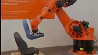 Durability testing of car seat heaters with a KUKA robot - Роботы