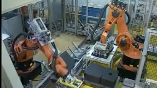 Handling of dishwater housings with a KUKA robot - Обзор робототехники