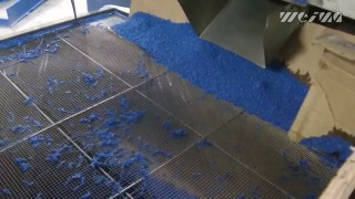 WEIMA WLK 6s Shredder zerkleinert Kunststoff Abfall   plastic scrap