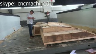 большие фрезерные станки с чпу для изготовления модельной оснастки из древесины 5080