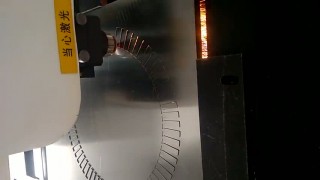 Видео резки статора на оптоволоконном лазере Protonic LN3015/1000 Raycus