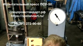 Пресс лабораторный испытательный гидравлический ПСУ-506