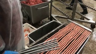 Автомат линия для безоболочных колбас / снеков из рыбы, мяса / кабаносы от производителя
