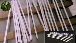 Оборудование для производства гибких бумажных трубочек для напитков