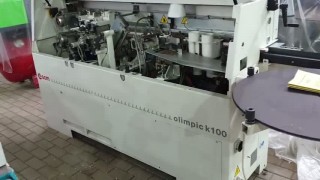 Автоматический кромкооблицовочный станок б/у OLIMPIC K 100