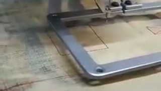 швейную машину для обработки деталей по шаблону